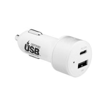 3sixT Car Charger 27W USB-C PD- White