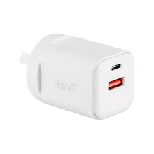 3sixT Wall Charger GaN 35W USB-C PD + QC27W USB-A(Max 15W) - White
