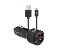 3sixT Car Charger 5.4A + USB-A to Micro USB Cable 1m - Automotive - Techunion -