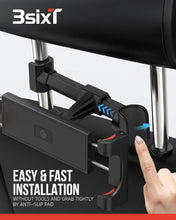 3sixT Car Headrest Smartphone and Tablet Mount (4.7-12.9in)