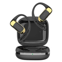 Salt Sound AIRXDUA Gen1 Open-Ear Headphones 25h Playtime, Bluetooth 6.0, IPX5 - Splash Proof - Black