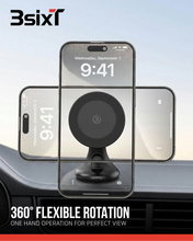 3sixT Magnetic Long Arm Window Mount - MagSafe Compatible