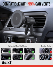 3sixT Magnetic Wireless Charge Vent Mount - MagSafe Compatible