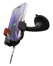 3sixT Premium Motorised Wireless 2-in-1 Charging Car Phone Mount