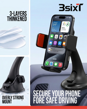 3sixT Premium Motorised Wireless 2-in-1 Charging Car Phone Mount