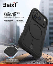 3sixT Double Defense Case for Apple iPhone 18 Pro - Black