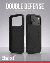 3sixT Double Defense Case for Apple iPhone 18 Pro Max - Black
