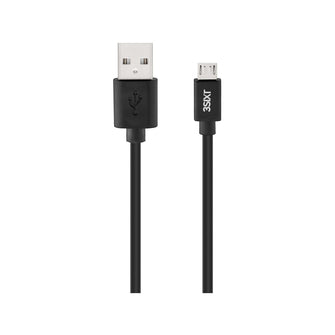 3sixT Charge & Sync Cable - USB-A to Micro USB - 3m