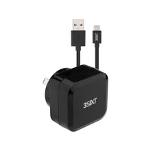 3sixT Wall Charger AU 5.4A + USB-C Cable 1m