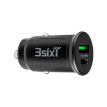 3sixT Car Charger 30W USB-C + USB-A