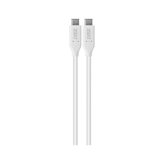 3sixT Charge & Sync Cable - USB-C to USB-C 3.1 - 1m - White