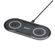 3sixT Elfin Double 10W + 10W Wireless Charger with AC