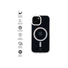 Impact Zero® Galaxy - Apple iPhone 15 - Clear/Glitter